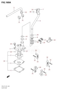 DF60 From 06001F-780001 (E03)  2007 drawing WATER PUMP (W,X,Y,K1,K2,K3,K4,K5,K6,K7)