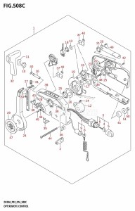 DF15A From 01504F-610001 (P03)  2016 drawing OPT:REMOTE CONTROL (DF20A:P03)