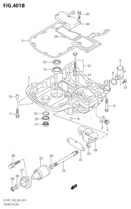 DF140 From 14001F-421001 (E03)  2004 drawing ENGINE HOLDER (K6,K7,K8,K9,K10,011)