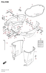 DF200A From 20003F-910001 (E01 E40)  2019 drawing SIDE COVER (DF200AZ)