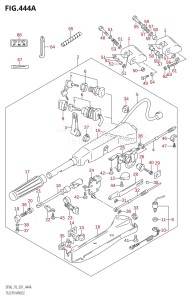 DF70 From 07001F-880001 (E01 E40)  2008 drawing TILLER HANDLE (DF70WTH)