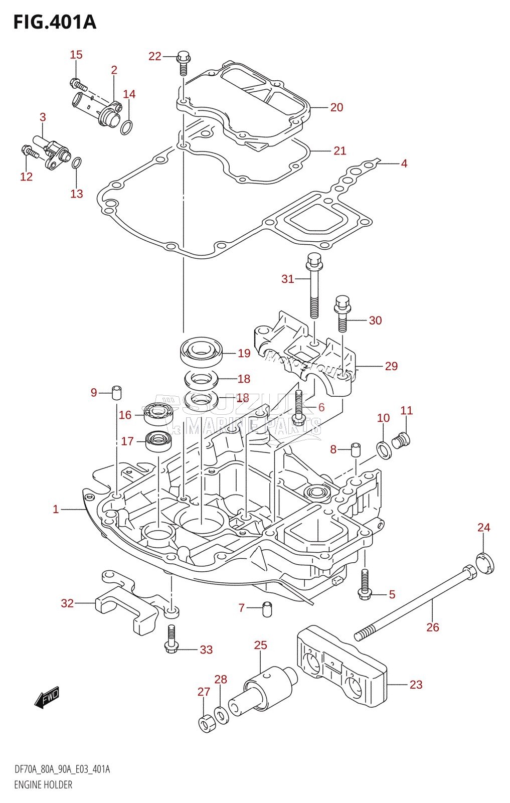 ENGINE HOLDER