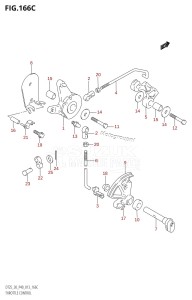 DT25 From 02503K-310001 (P36-)  2013 drawing THROTTLE CONTROL (DT30R:P40)