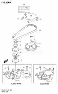 DF8A From 00801F-710001 (P01)  2017 drawing TIMING BELT (DF8A:P01)