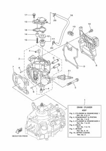 F2-5BMHL drawing CYLINDER--CRANKCASE-1