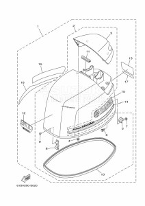 FT50CETL drawing TOP-COWLING