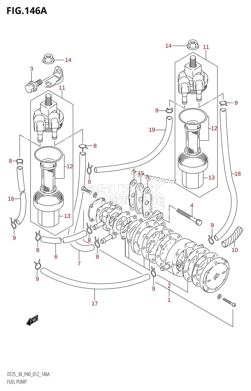 FUEL PUMP (DT25K:P36)