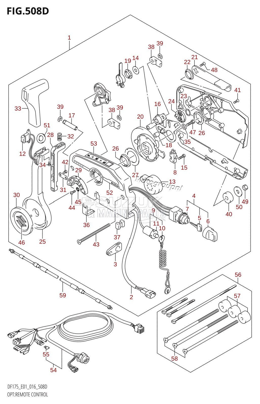 OPT:REMOTE CONTROL (DF150Z:E40)