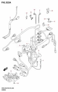 DF30A From 03003F-510001 (P03)  2015 drawing HARNESS (DF25A:P03)