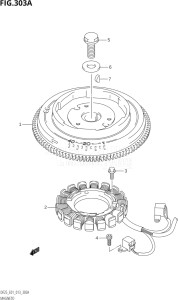 02503F-310001 (2013) 25hp E01-Gen. Export 1 (DF25  DF25Q  DF25R) DF25 drawing MAGNETO (DF25:E01)