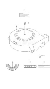 DF 140A drawing Ring Gear Cover