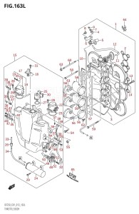 DF225Z From 22503Z-310001 (E01 E40)  2013 drawing THROTTLE BODY (DF250Z:E01)