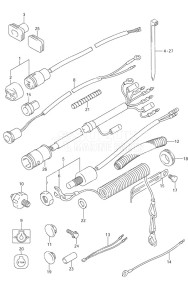 DF 9.9 drawing Electrical (2) S/N 652501 to 65XXXX