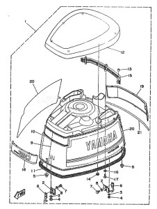 175B drawing FAIRING-UPPER