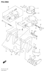 00252F-710001 (2017) 2.5hp P01-Gen. Export 1 (DF2.5) DF2.5 drawing SWIVEL BRACKET