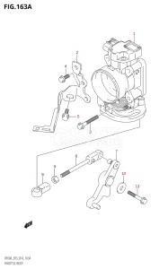 04003F-410001 (2014) 40hp E03-USA (DF40A) DF40A drawing THROTTLE BODY