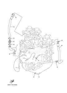 FL300BETX drawing CYLINDER-AND-CRANKCASE-4