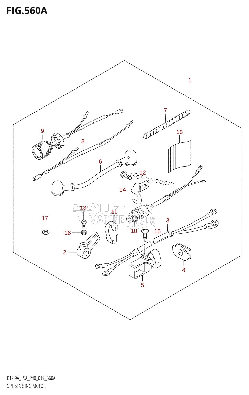 OPT:STARTING MOTOR (P36,P81,DT9.9AK:P40)