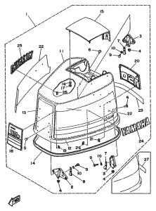 L150A drawing FAIRING-UPPER