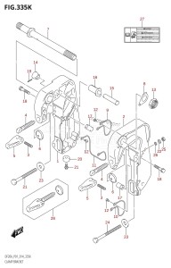 DF20A From 02002F-410001 (P01)  2014 drawing CLAMP BRACKET (DF20AT:P01)