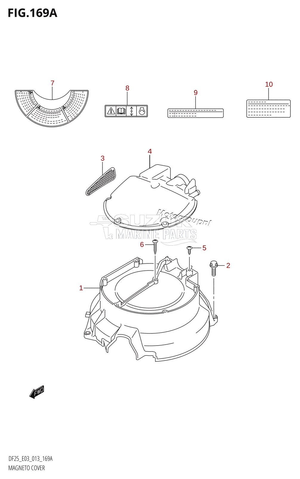 MAGNETO COVER (DF25R:E03)