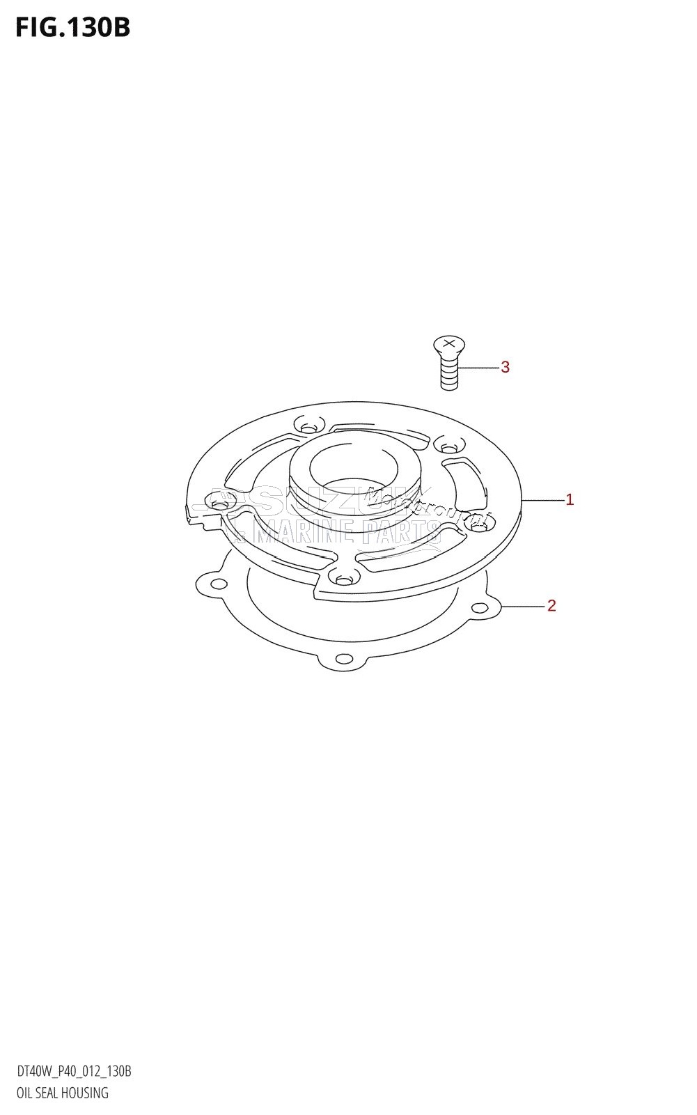 OIL SEAL HOUSING (DT40W:P90)