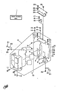 115B drawing CYLINDER--CRANKCASE-1