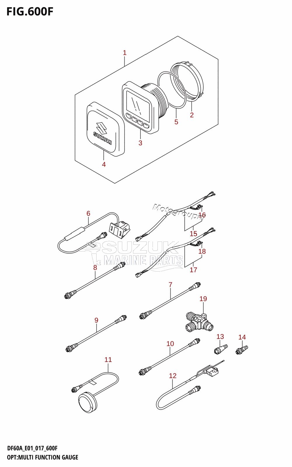 OPT:MULTI FUNCTION GAUGE (DF50ATH:E01)