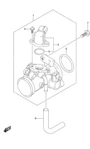 DF 20A drawing Throttle Body Remote Control