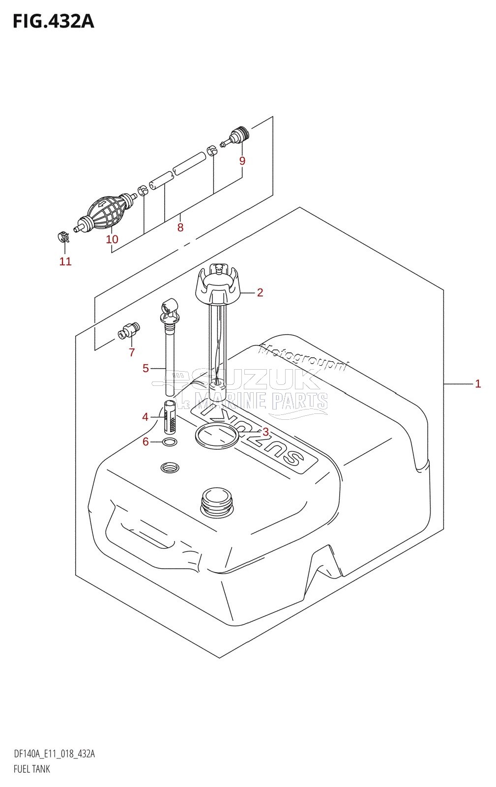 FUEL TANK (E40)