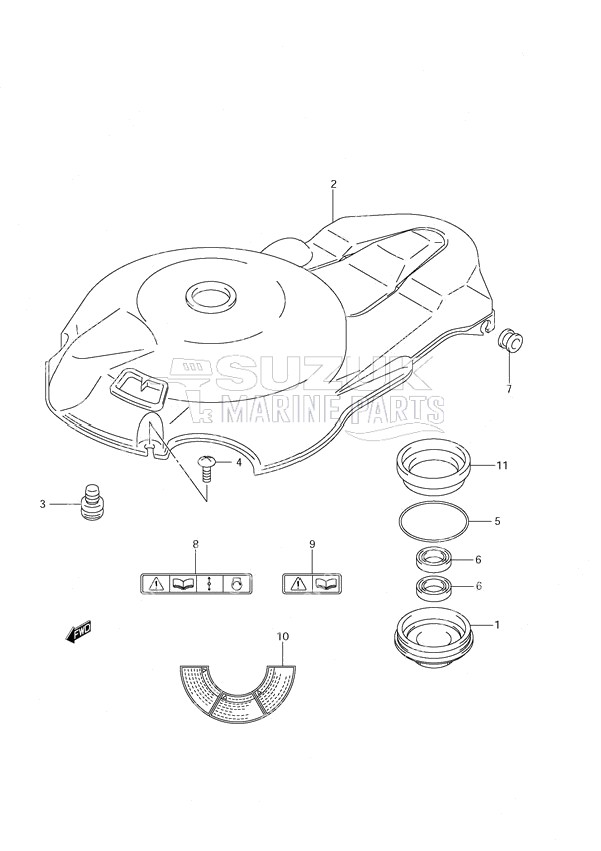 Under Oil Seal Housing