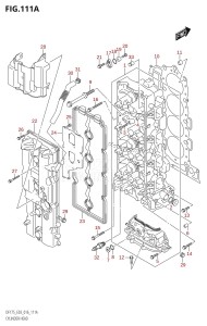 DF175T From 17502F-610001 (E03)  2016 drawing CYLINDER HEAD (DF150T:E03)