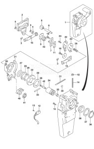 Outboard DF 175 drawing Concealed Remocon (2)