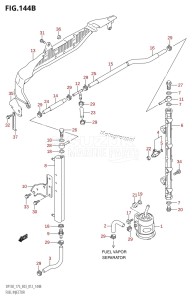 DF150Z From 15002Z-210001 (E03)  2012 drawing FUEL INJECTOR (DF150Z:E03)