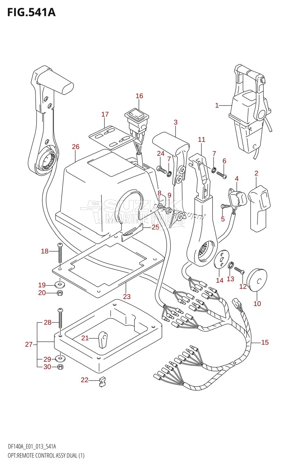 OPT:REMOTE CONTROL ASSY DUAL (1)