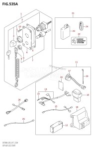 DF300A From 30002P-710001 (E03)  2017 drawing OPT:KEY LESS START