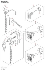 DF300 From 30001F-980001 (E01 E40)  2009 drawing OPT:SWITCH