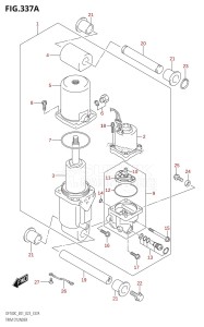 DF100C From 10005F-340001 (E01)  2023 drawing TRIM CYLINDER