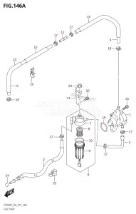 DF150AP From 15003P-910001 (E03)  2019 drawing FUEL PUMP