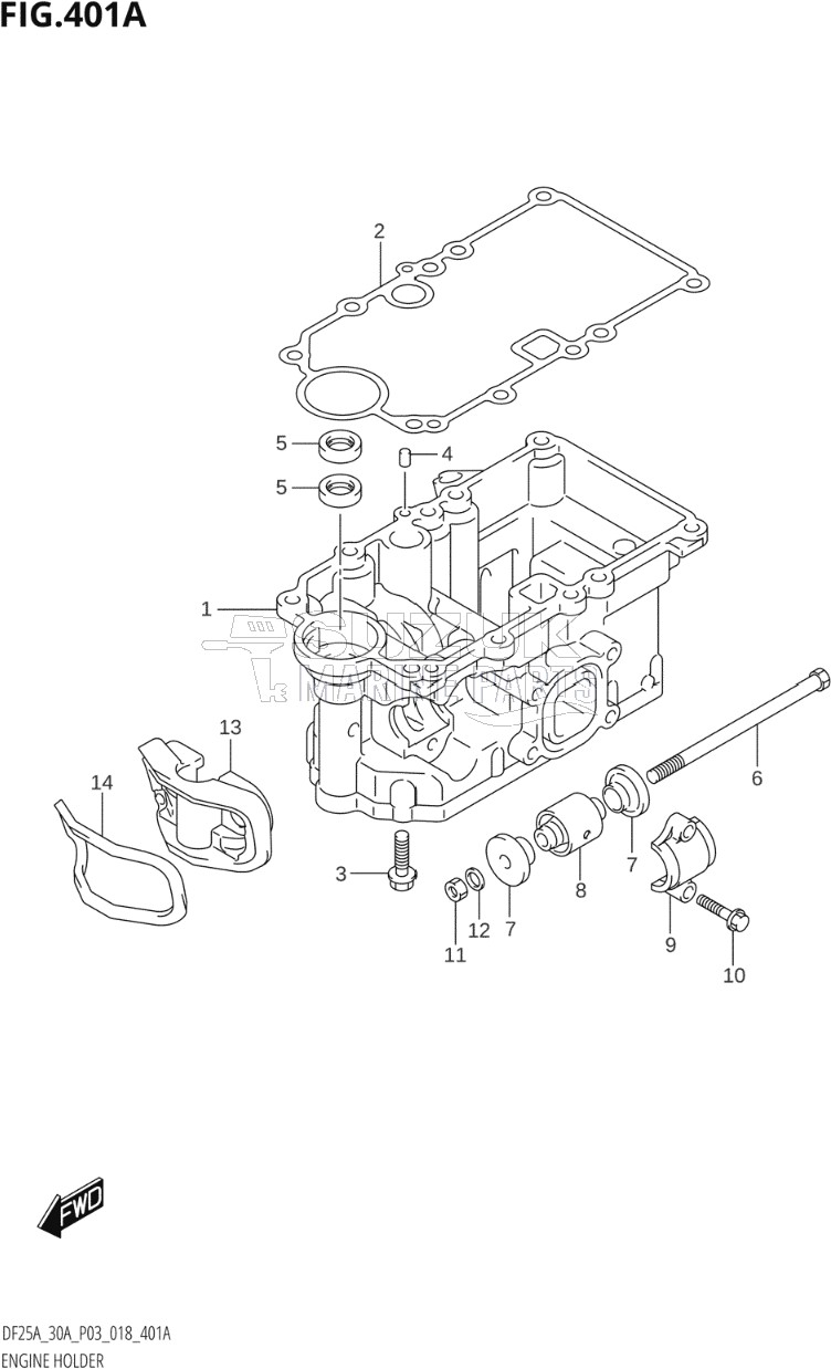 ENGINE HOLDER