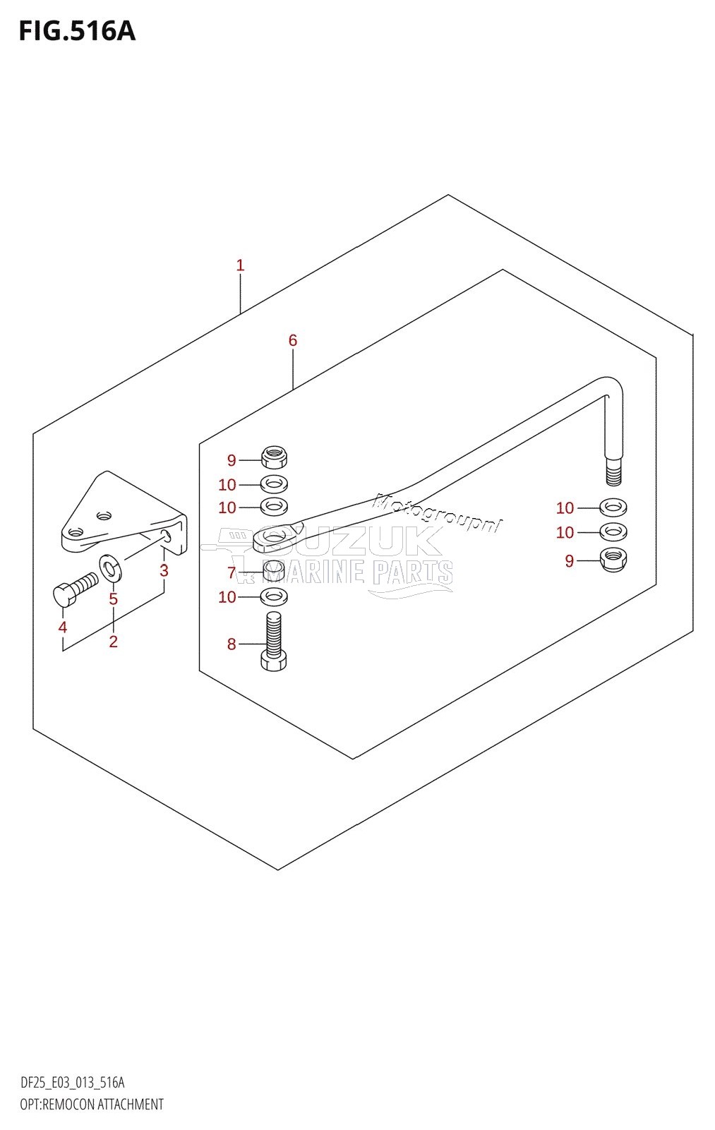 OPT:REMOCON ATTACHMENT (DF25:E03)