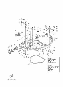 FL115BETX drawing BOTTOM-COVER-1