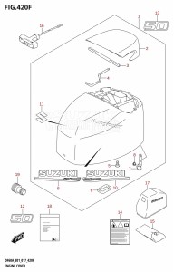 DF50A From 05004F-710001 (E01)  2017 drawing ENGINE COVER (DF50ATH:E01)