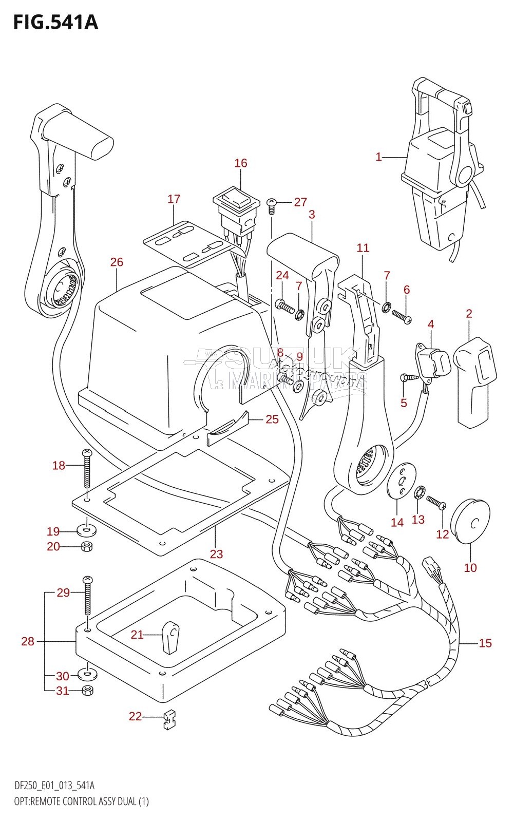 OPT:REMOTE CONTROL ASSY DUAL (1)