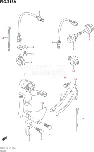 17502F-010001 (2010) 175hp E01 E40-Gen. Export 1 - Costa Rica (DF175TK10) DF175T drawing SENSOR