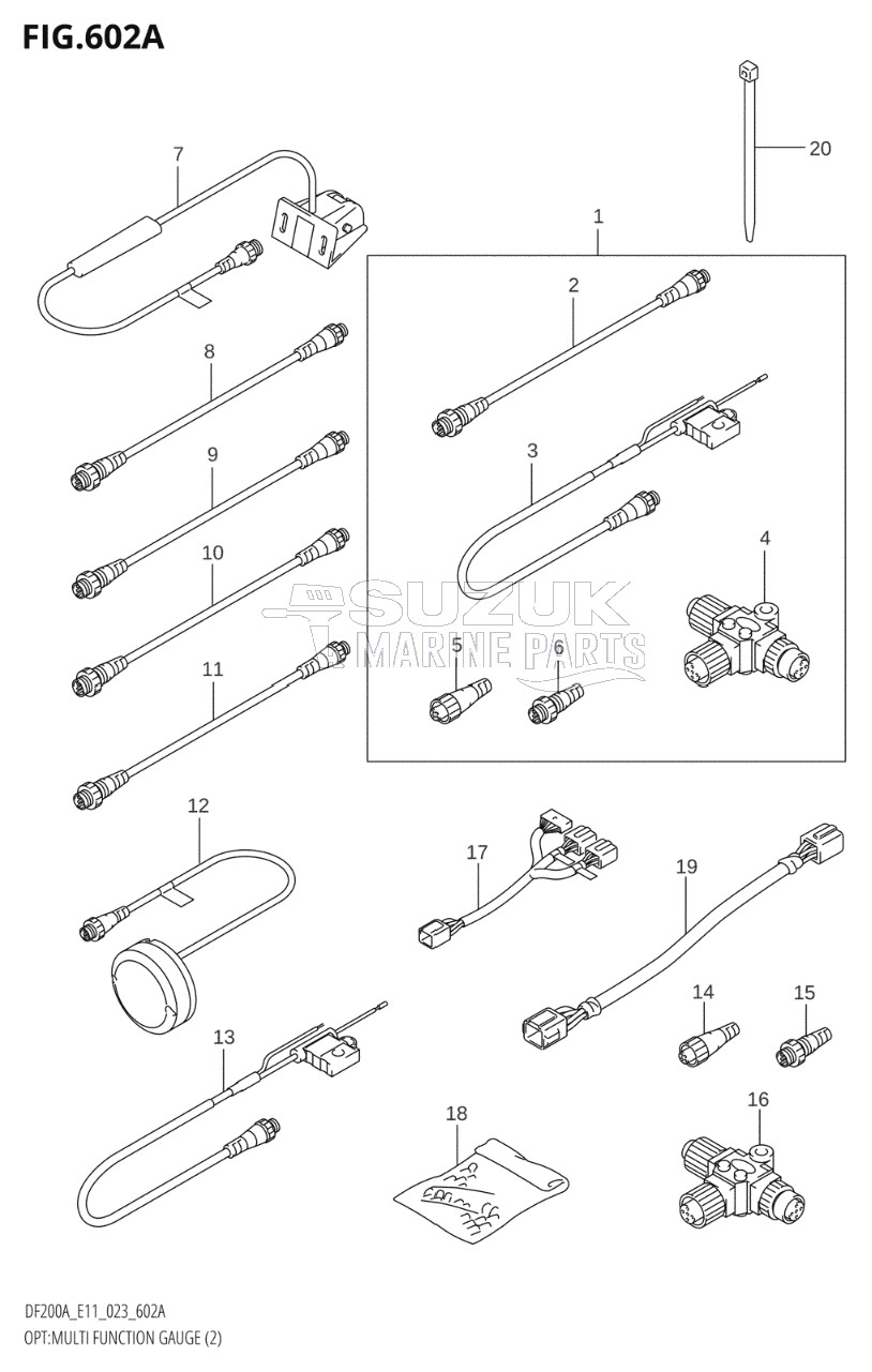 OPT:MULTI FUNCTION GAUGE (2) (020,021,022)