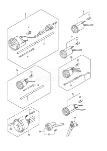 Outboard DF 225 drawing Meter