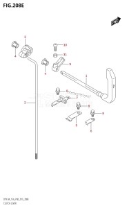 DT15A From 01504-510001 (P36-P40)  2015 drawing CLUTCH LEVER (DT15A:P40)