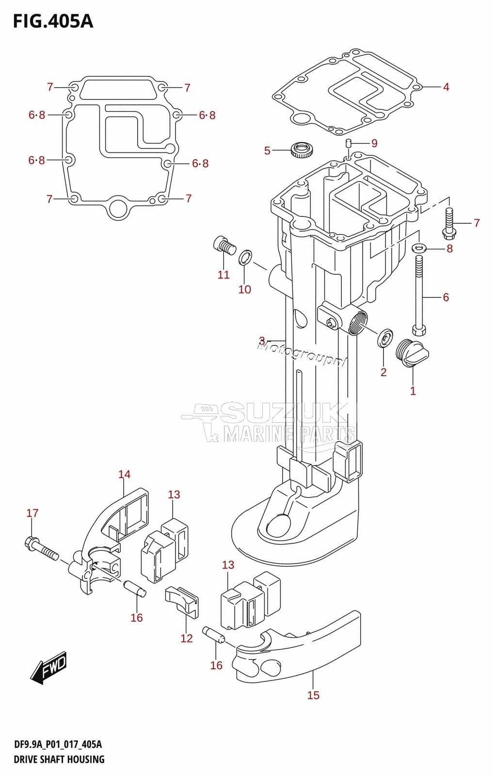 DRIVE SHAFT HOUSING