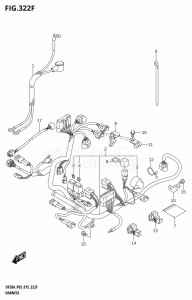 DF15A From 01504F-510001 (P03)  2015 drawing HARNESS (DF15AR:P03)